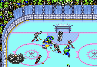 Mutant League Hockey (USA, Europe) In game screenshot